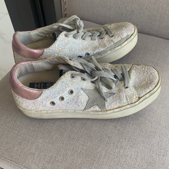 AUTHENTIC GOLDEN GOOSE SPARKLE SHOES**